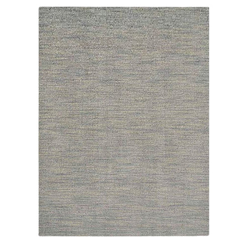 Hand Tufted Shag Polyester Rectangle Area Rug Solid Light Green K00111