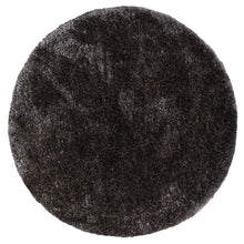 hand-tufted-shag-polyester-round-rug-solid-beige-gray-side 1