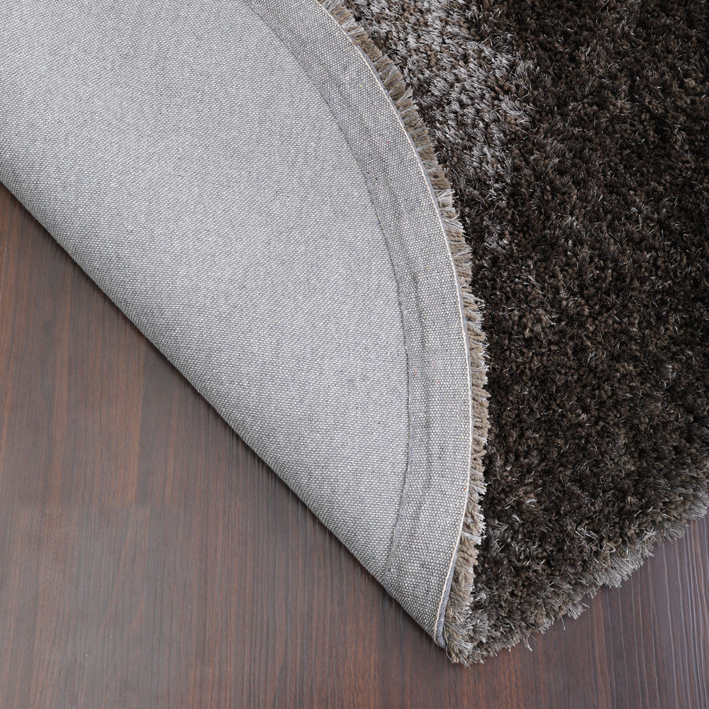 hand-tufted-shag-polyester-round-rug-solid-beige-gray-closeup 5