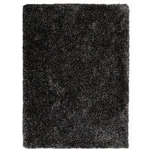 hand-tufted-shag-polyester-area-rug-solid-black-silver-side 1