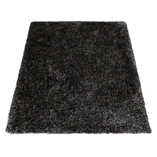 hand-tufted-shag-polyester-area-rug-solid-black-silver-side 1