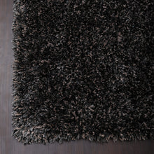 hand-tufted-shag-polyester-area-rug-solid-black-silver-closeup 1