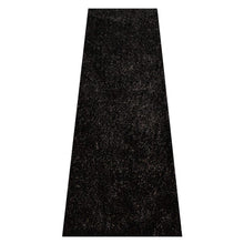 hand-tufted-shag-polyester-runner-rug-solid-black-silver-side 2
