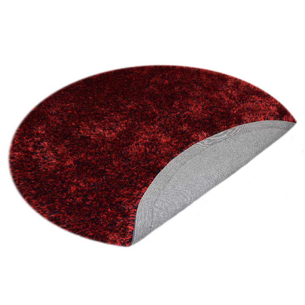 hand-tufted-shag-polyester-solid-red-black-round-rug-side-