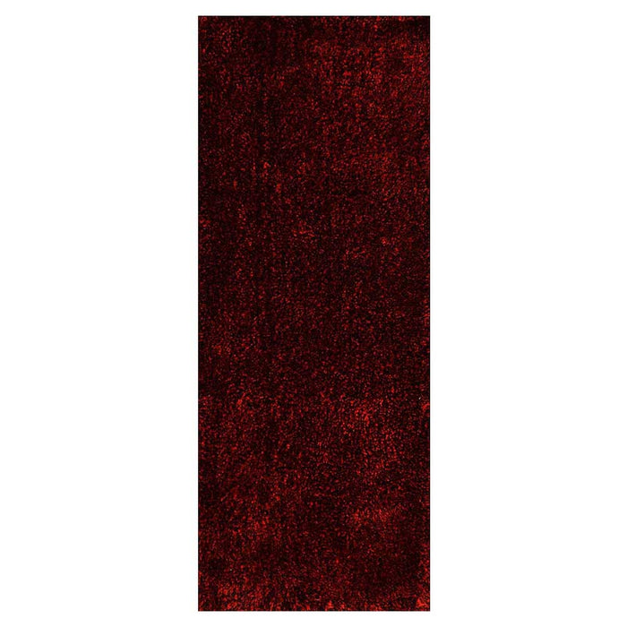 hand-tufted-shag-polyester-solid-red-black-runner-rug-side-1