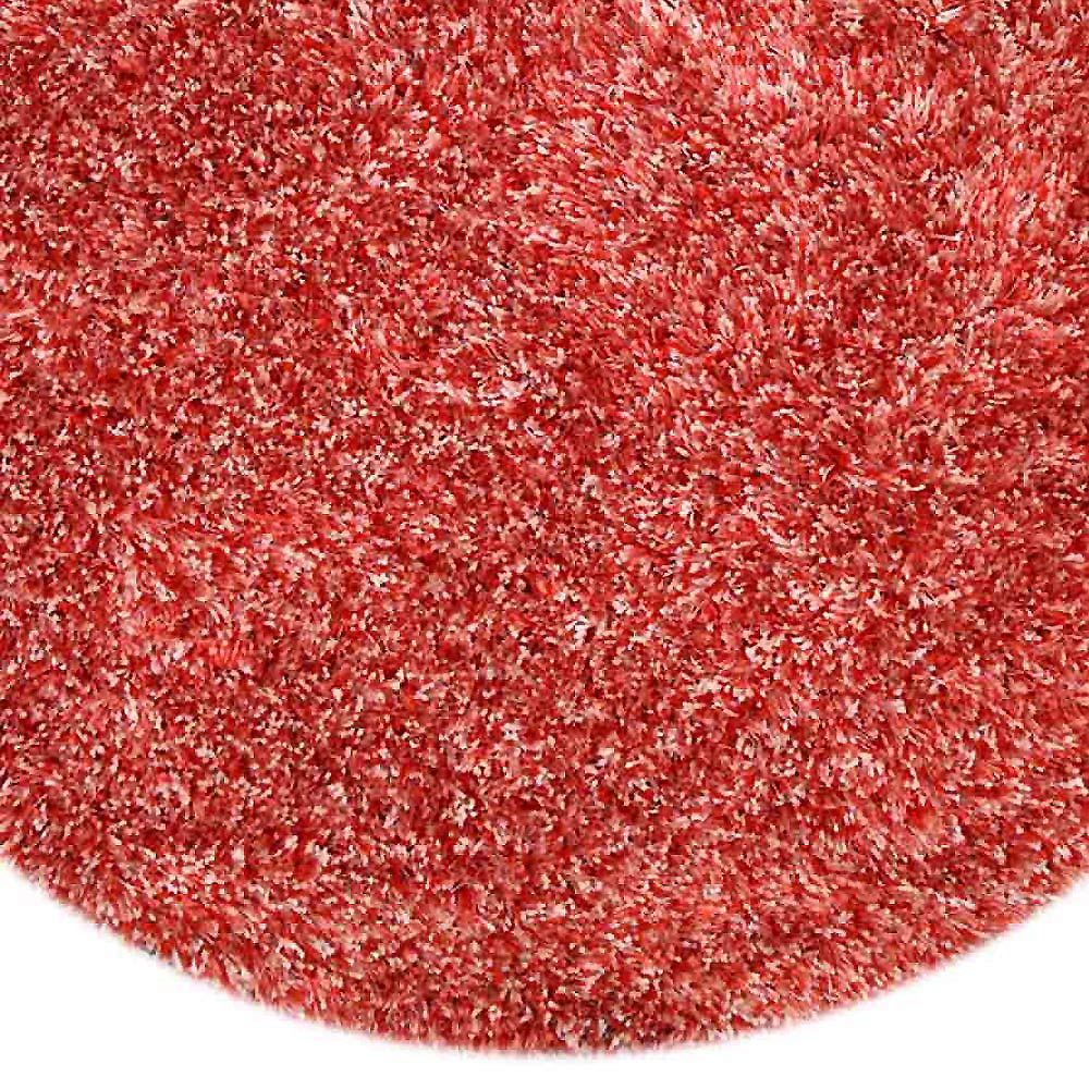 hand-tufted-shag-polyester-solid-red-whit-round-rug-closeup-1