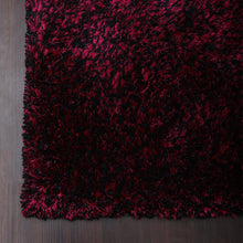 hand-tufted-shag-polyester-solid-violet-black-rug-closeup-2
