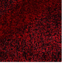 hand-tufted-shag-polyester-solid-violet-black-runner-rug-closeup-1
