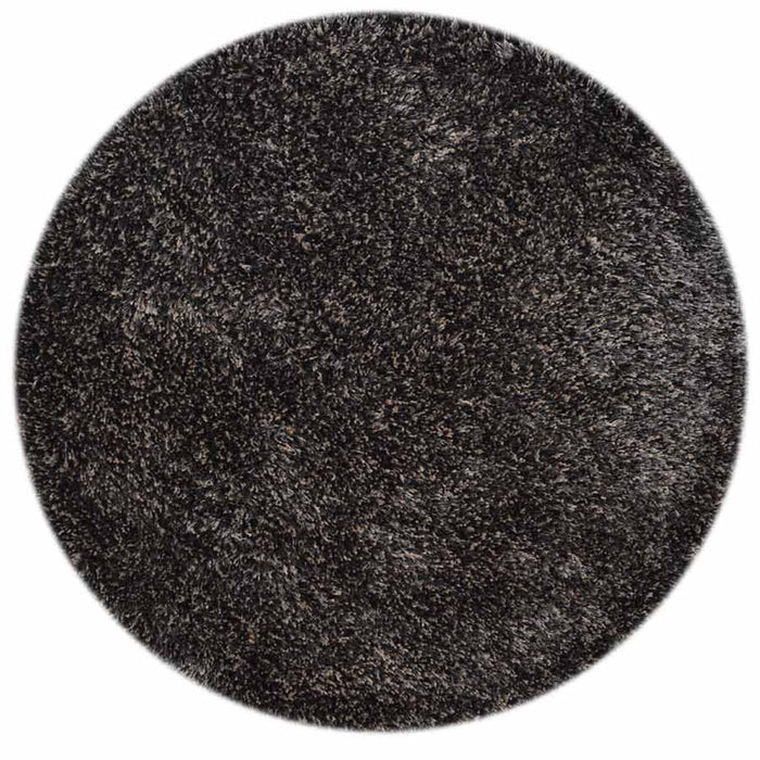 hand-tufted-shag-polyester-solid-silver-black-round-rug-side-1