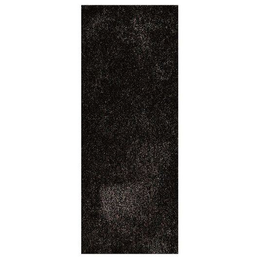 hand-tufted-shag-polyester-solid-silver-black-runner-rug-side-1