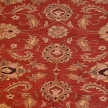 hand-tufted-wool-area-rug-oriental-red-black-closeup 1