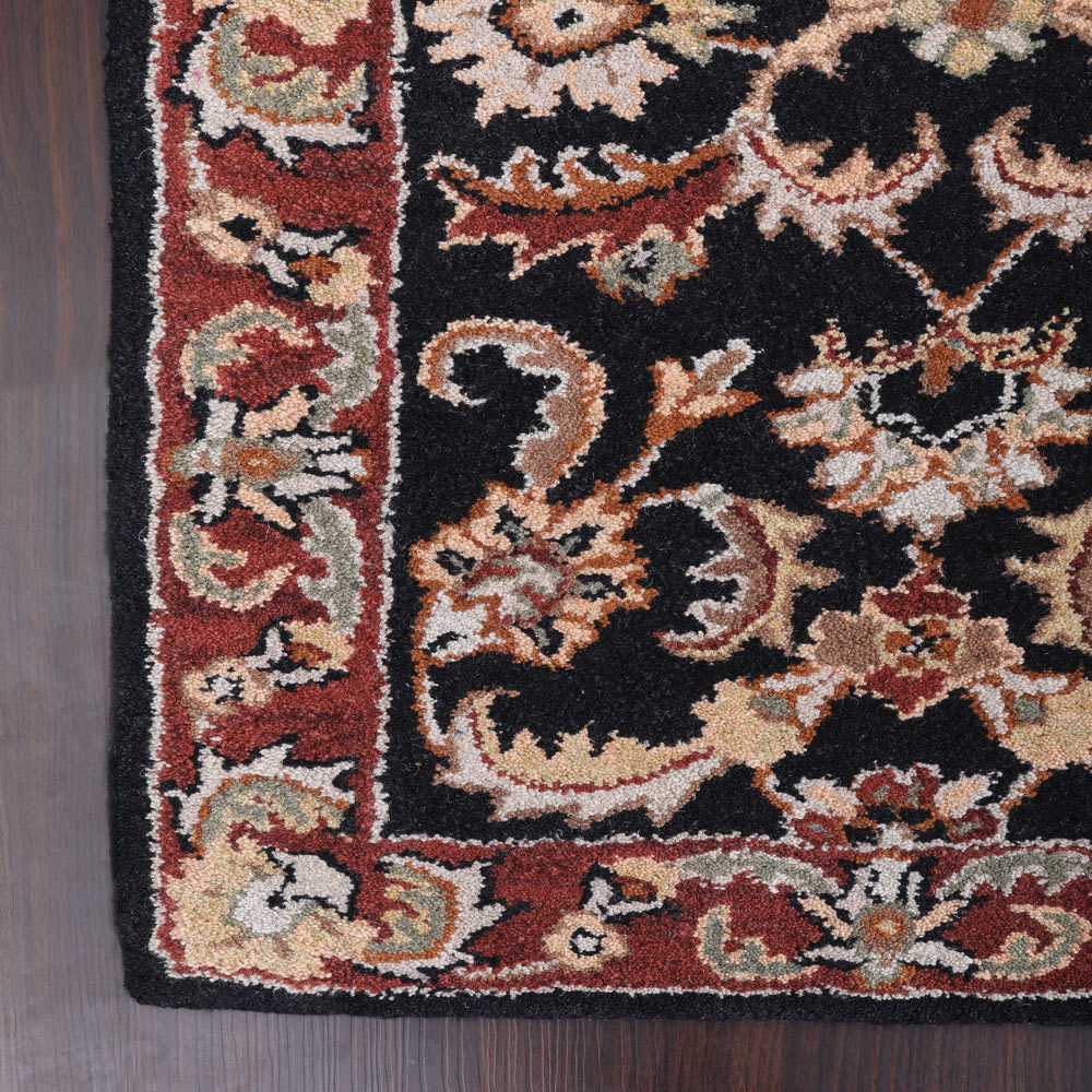 Hand-tufted-Wool-Runner-Rug-closeup-2