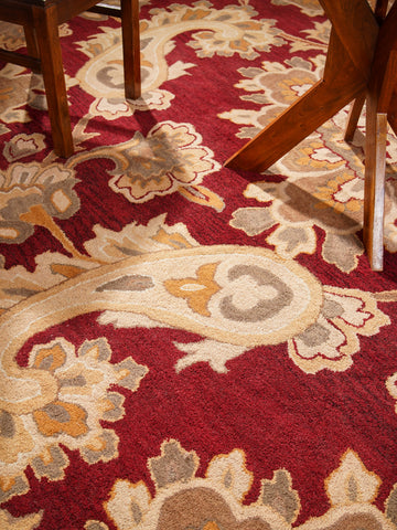 Johnny Jump Up Hand Tufted Rug