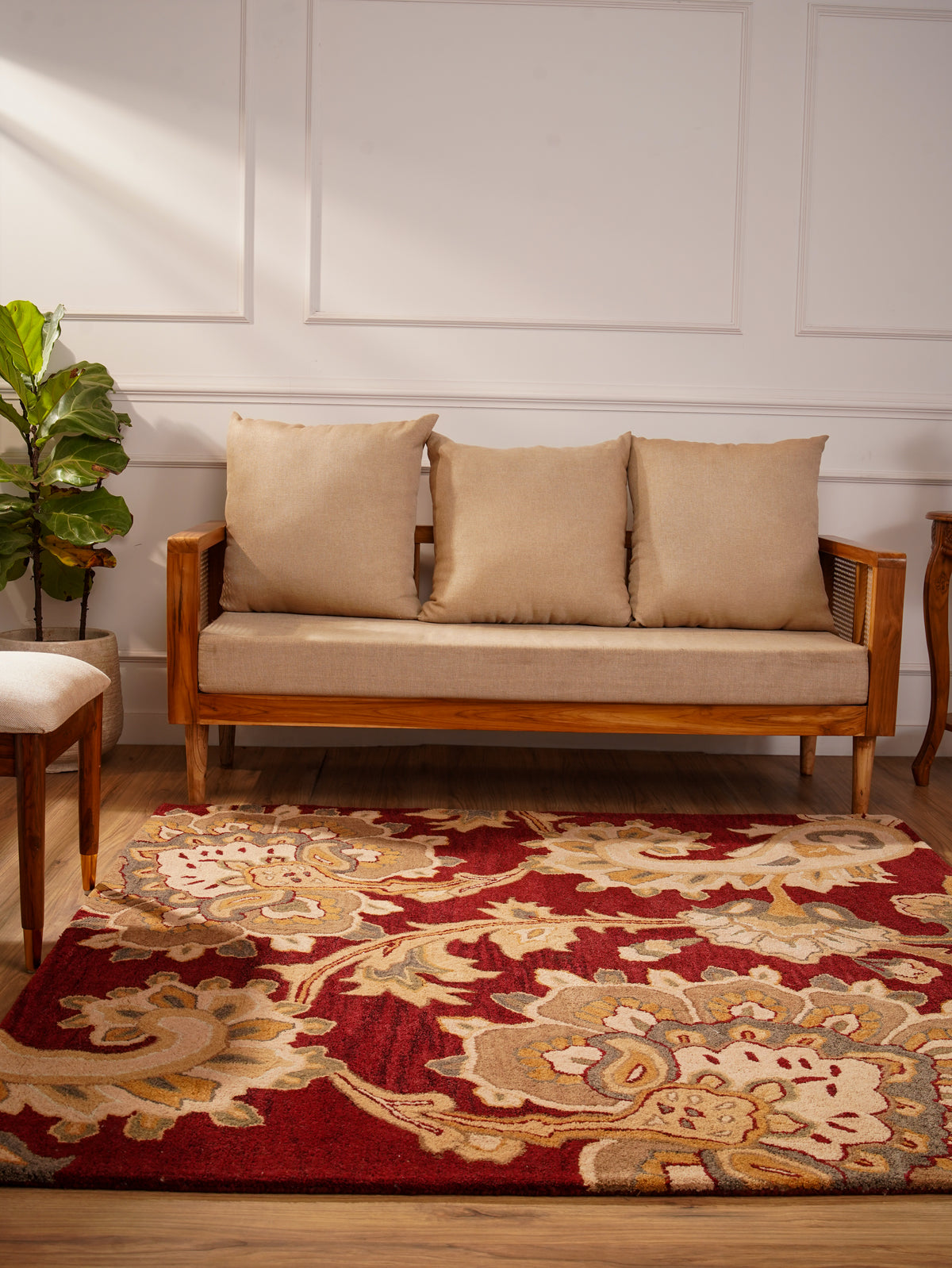 Johnny Jump Up Hand Tufted Rug