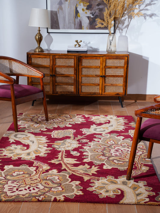 Johnny Jump Up Hand Tufted Rug