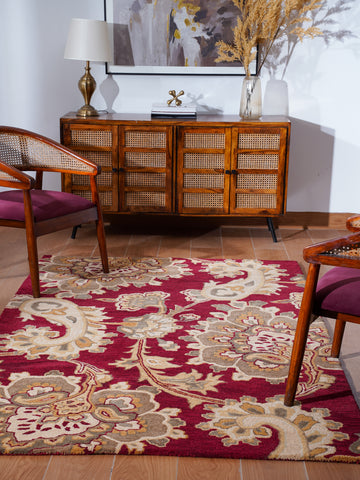 Johnny Jump Up Hand Tufted Rug