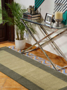 hand-knotted-wool-contemporary-green-runner-rug-side-1