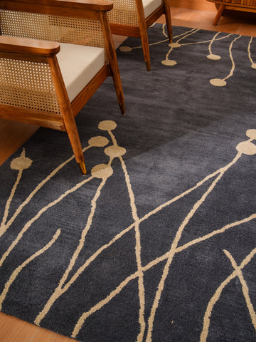 Persimmon Hand Tufted Rug