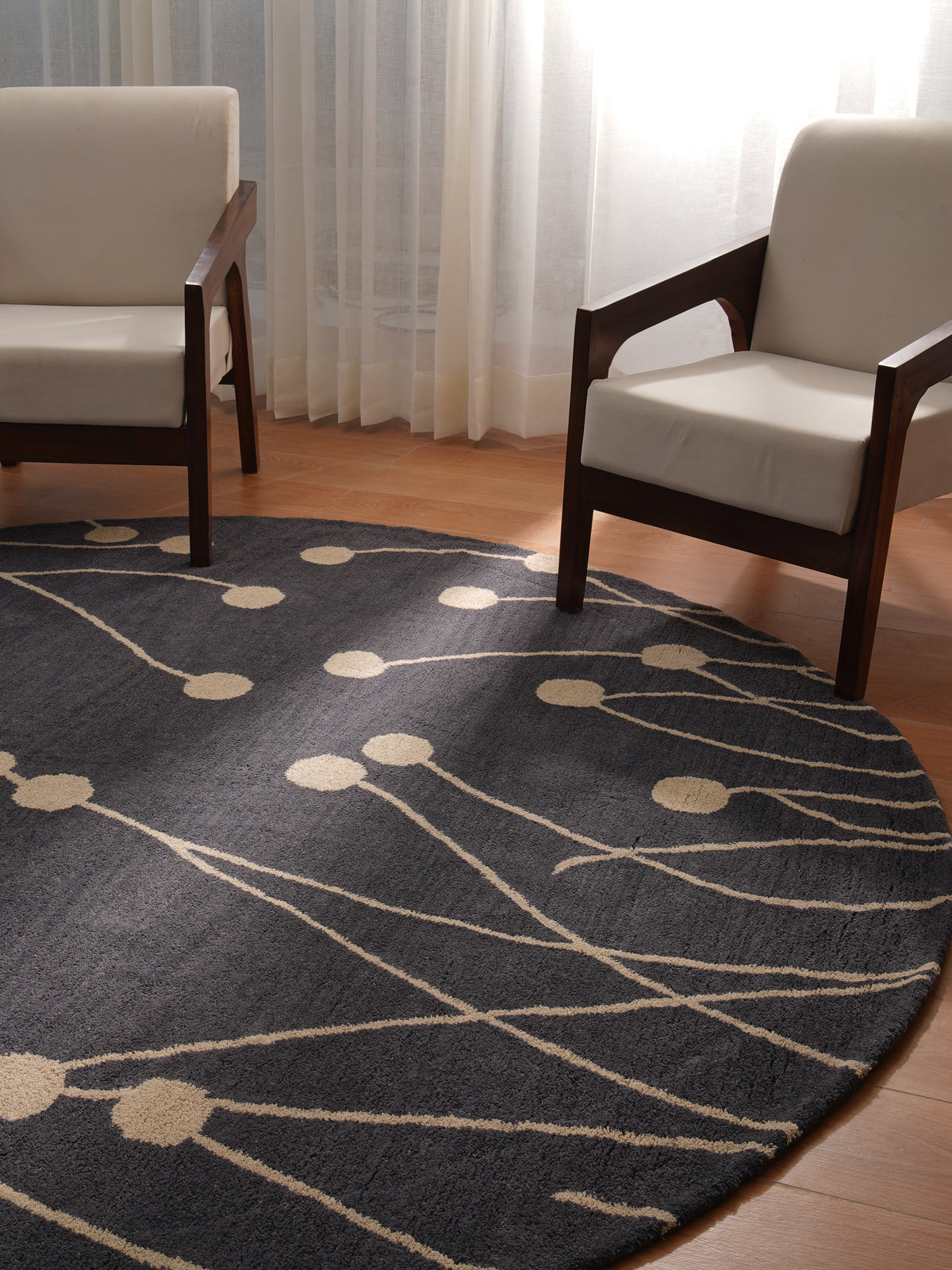 Persimmon Hand Tufted Rug