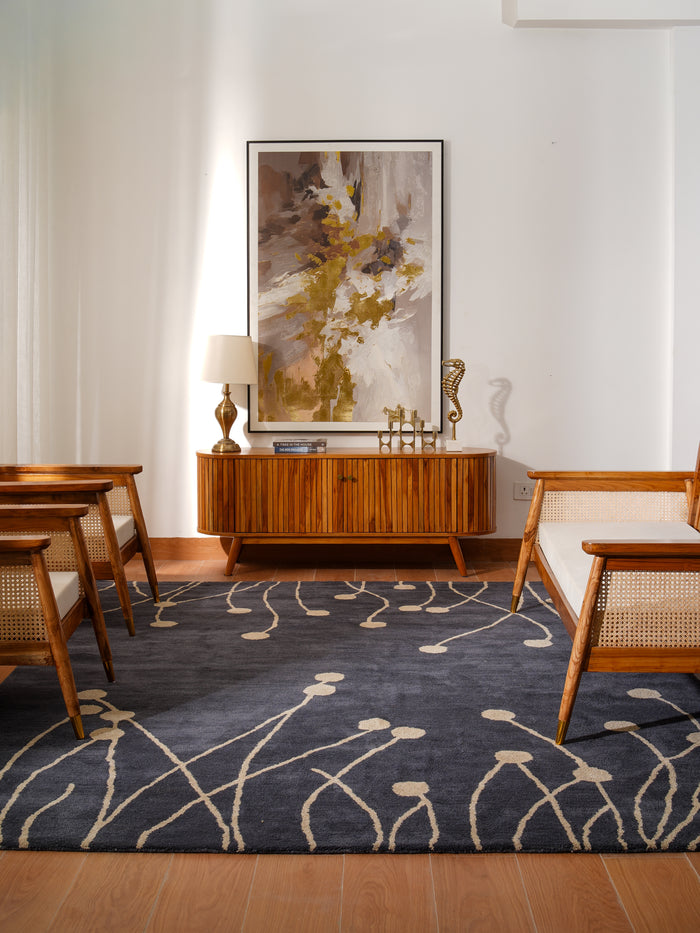 Persimmon Hand Tufted Rug