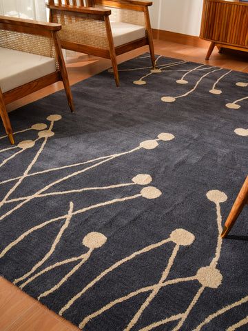 Persimmon Hand Tufted Rug