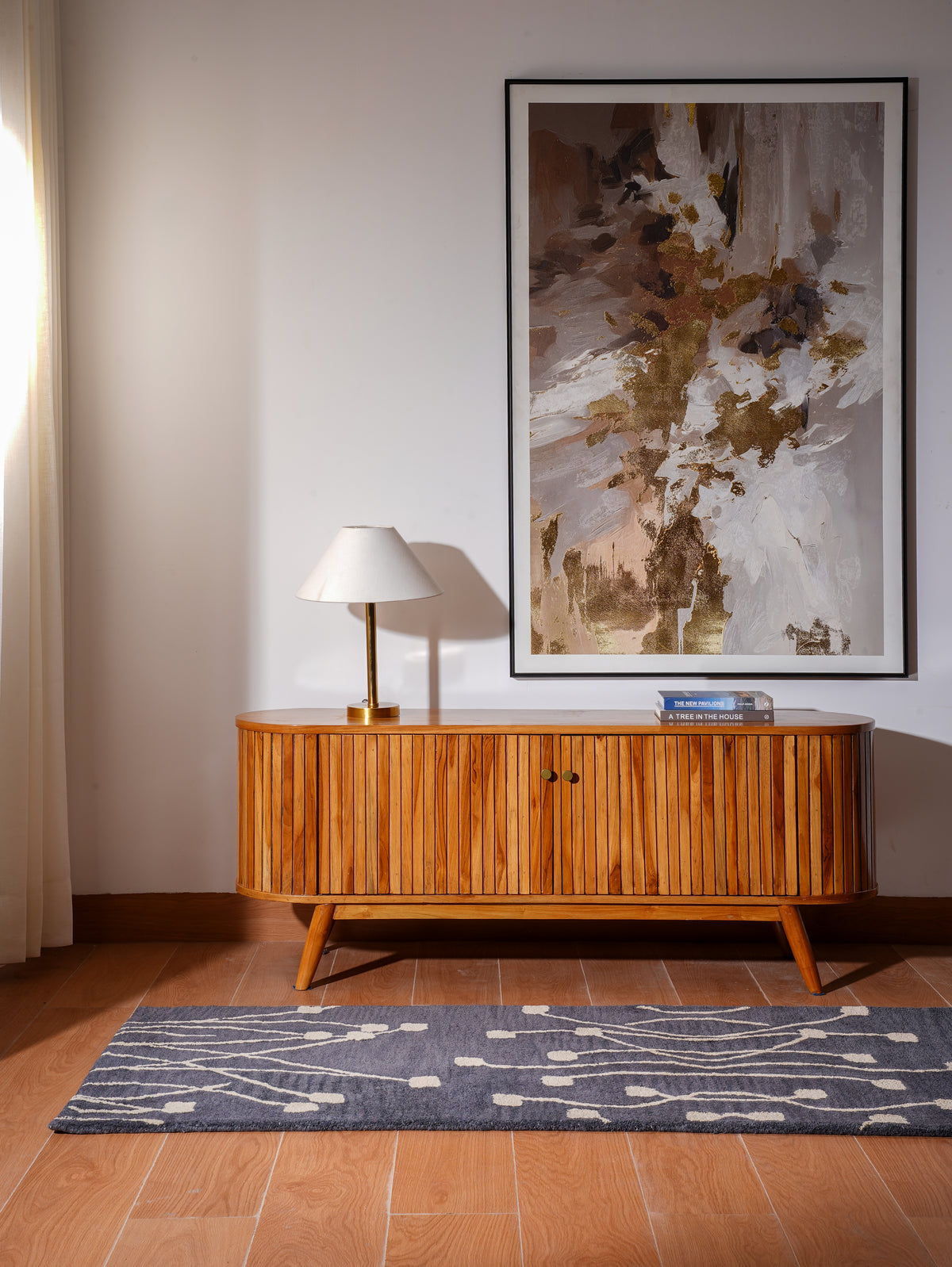 Persimmon Hand Tufted Rug