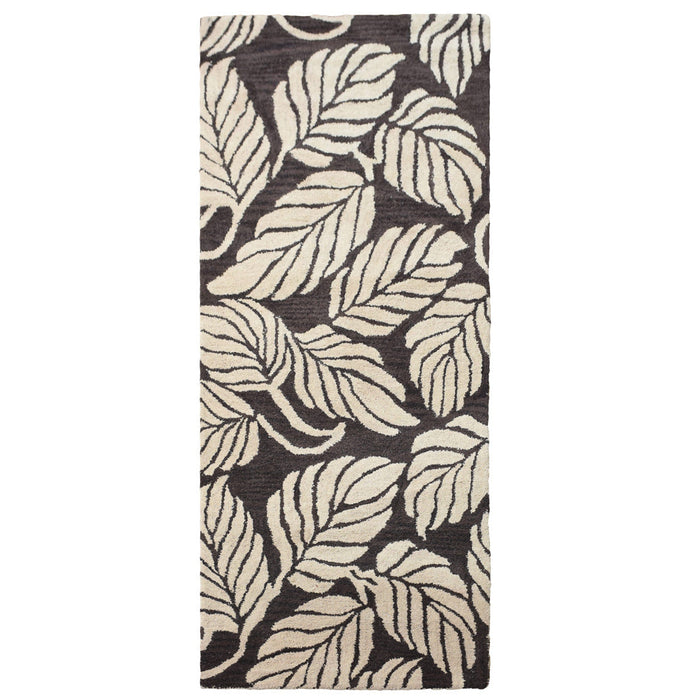 Hand-tufted-floral-wool-runner-rug-side-1