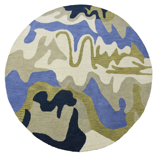 hand-knotted-wool-abstract-multicolor-round-rug-side-1
