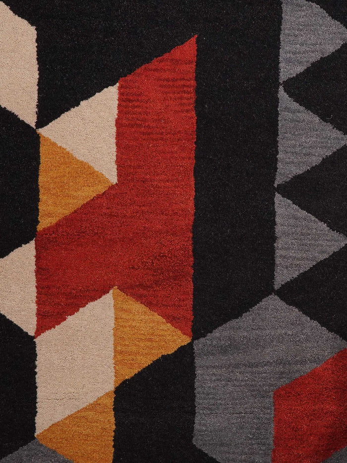 Checker Hand Tufted Rug — rug only