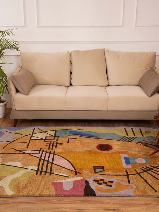 Maze Hand Tufted Rug