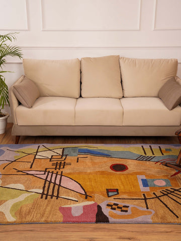 Maze Hand Tufted Rug