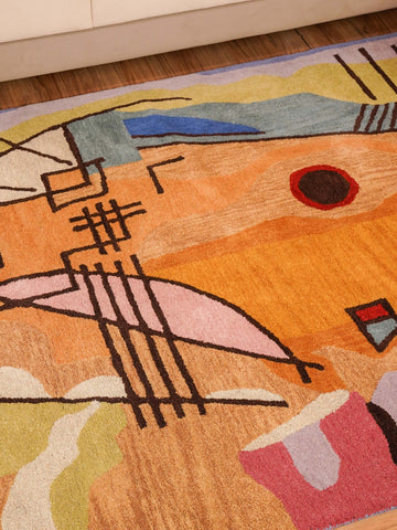 Maze Hand Tufted Rug