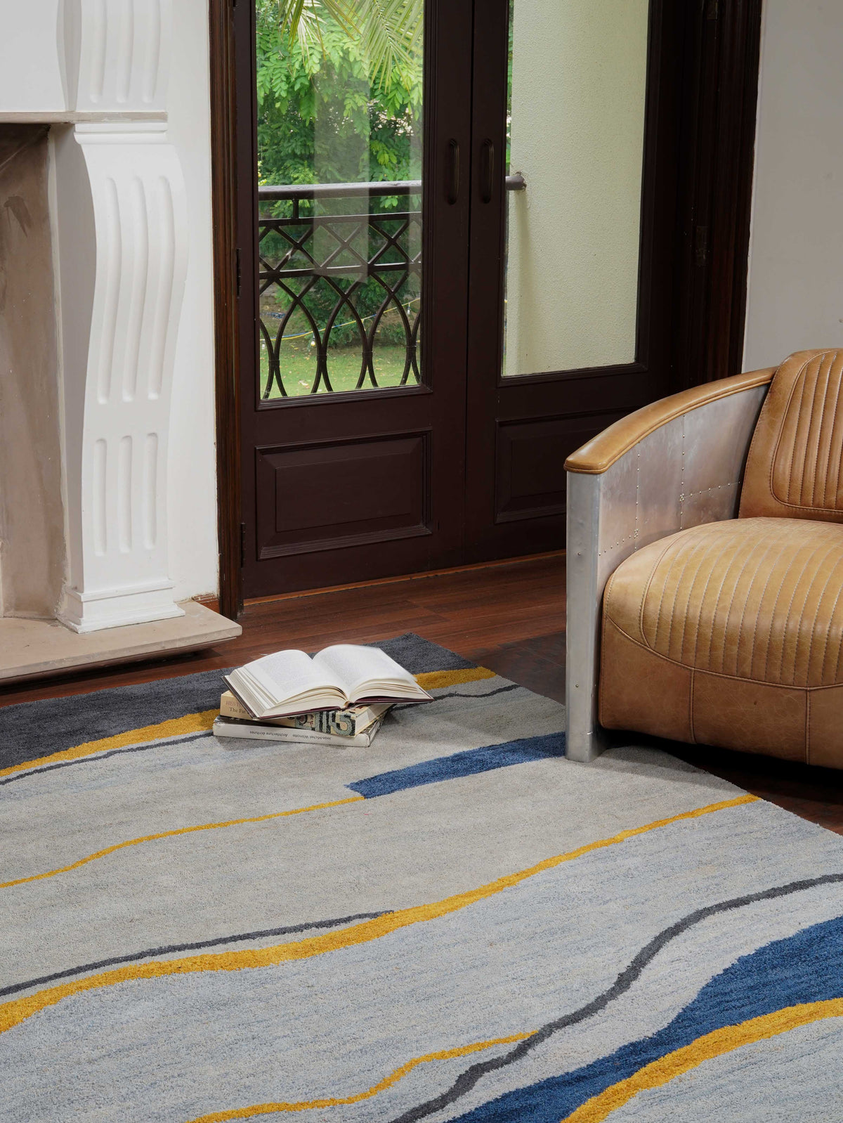 hand-knotted-wool-contemporary-multicolor-rug-side-3