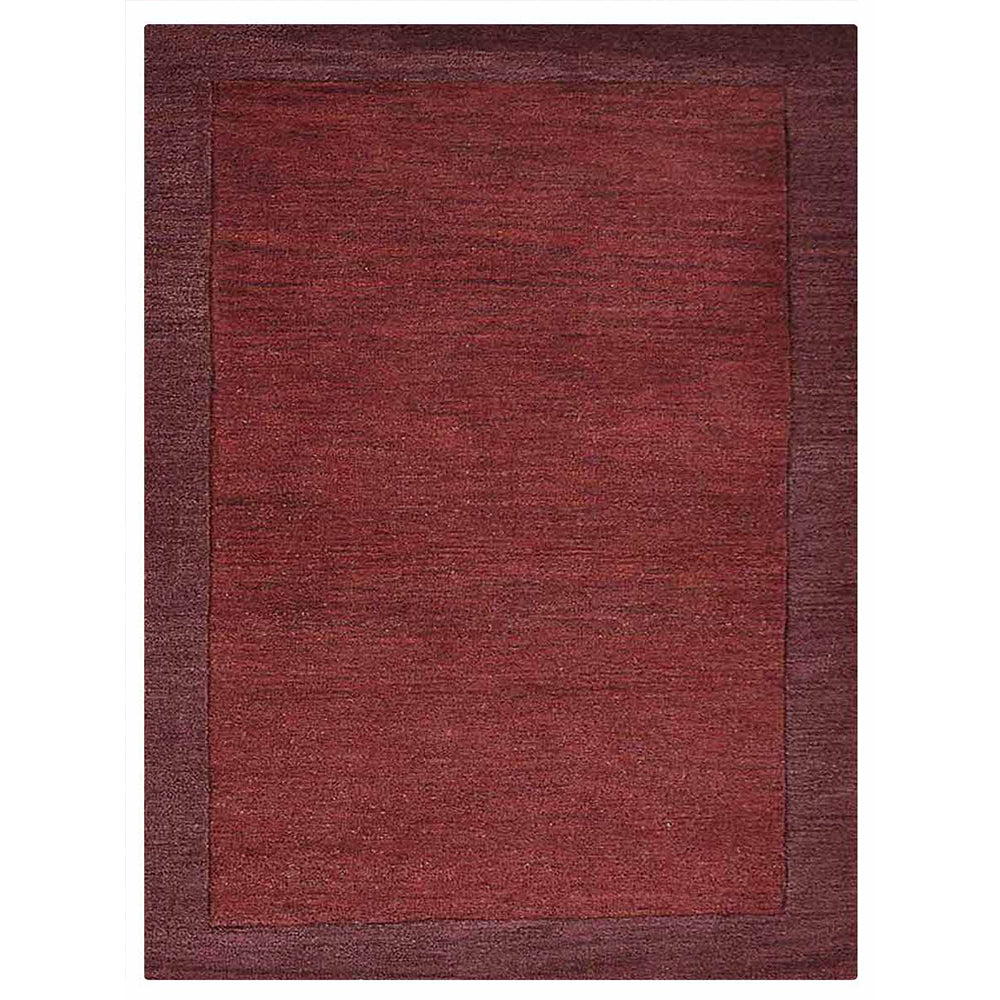 Hand Tufted Wool Area Rug Contemporary Multicolor K03074