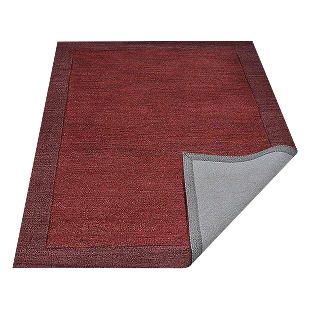 Hand Tufted Wool Area Rug Contemporary Multicolor K03074