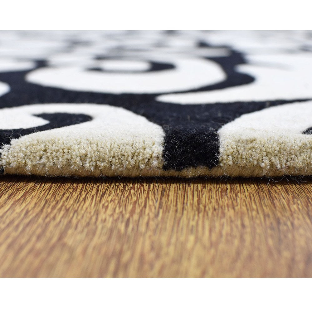 Rosette Hand Tufted Rug