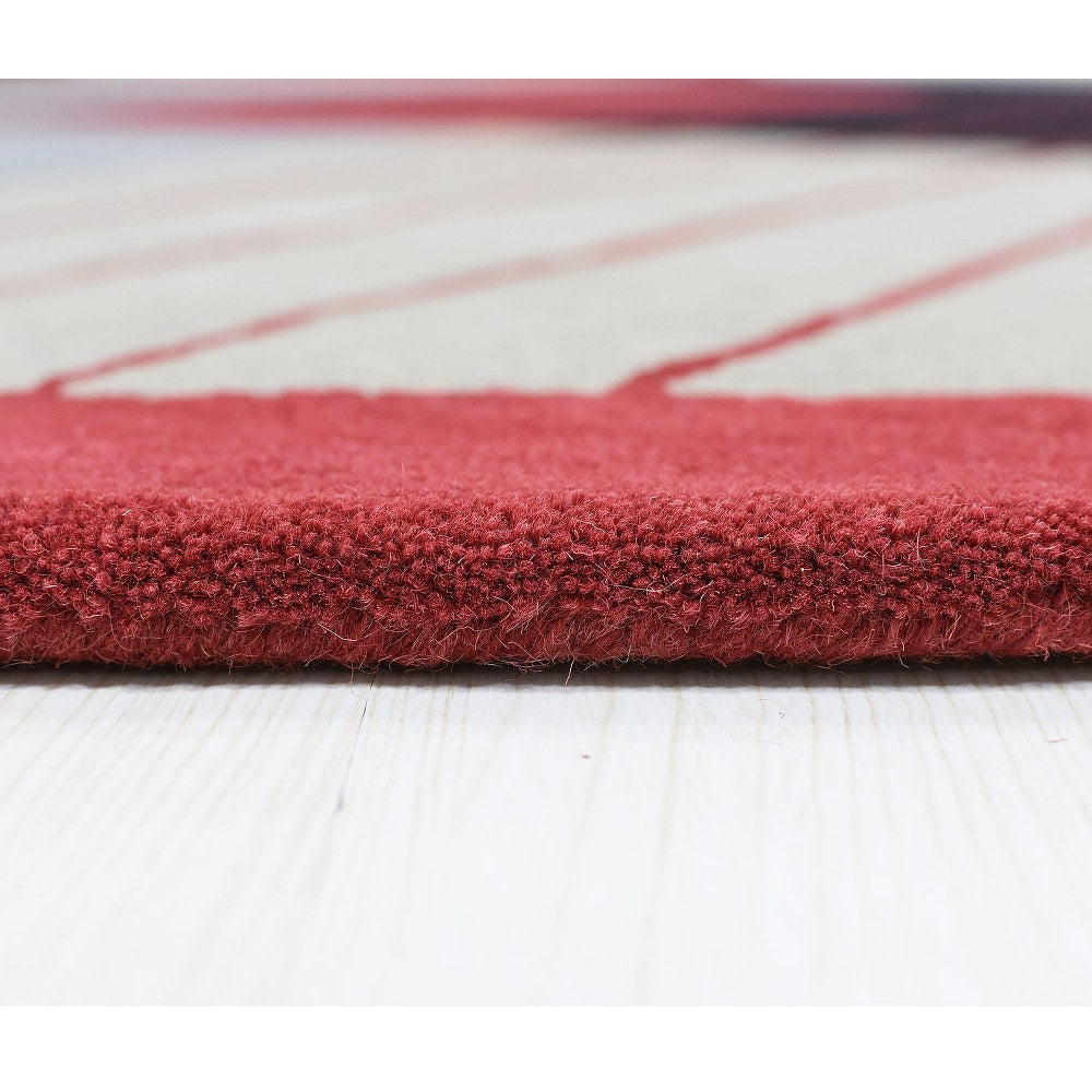 hand-tufted-wool-round-area-rug-contemporary-multicolor-closeup 2