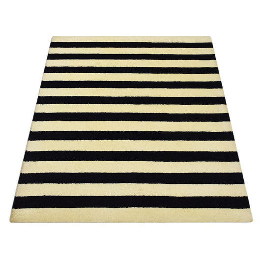 ZephyrStripe Hand Tufted Rug