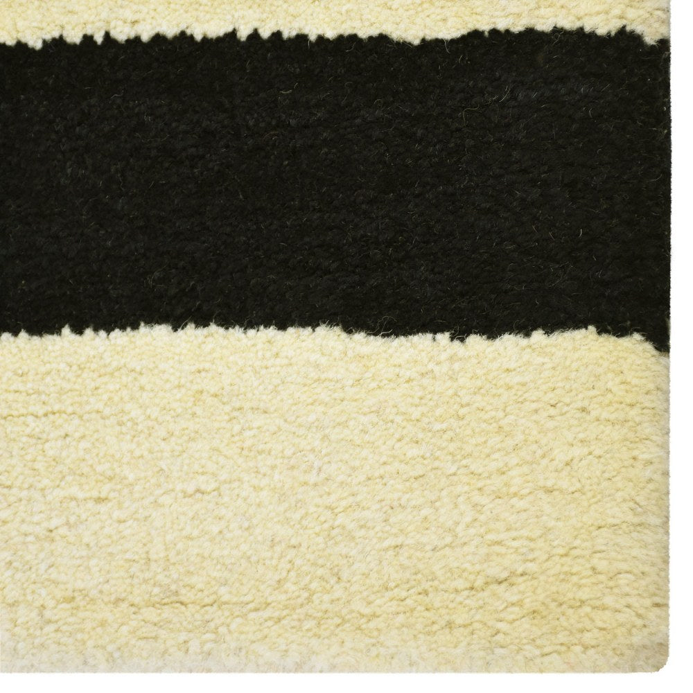 ZephyrStripe Hand Tufted Rug