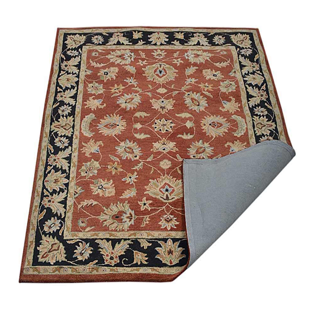 hand-tufted-wool-area-rug-oriental-red-black-side 3