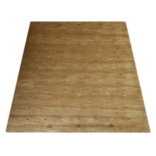 hand-knotted-loom-wool-area-rug-contemporary-gold-side 2