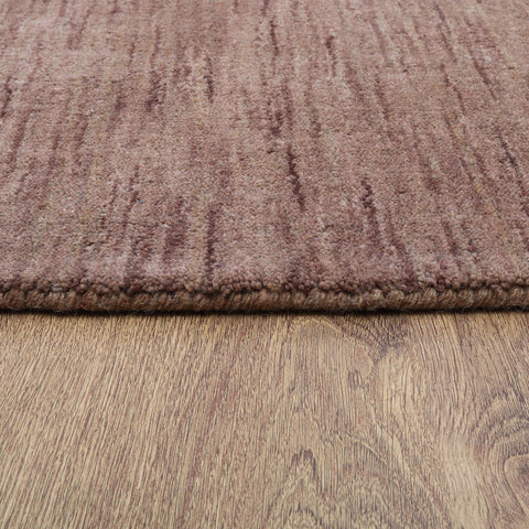 hand-knotted-loom-wool-solid-light-brown-sqaure-rug-closeup-3