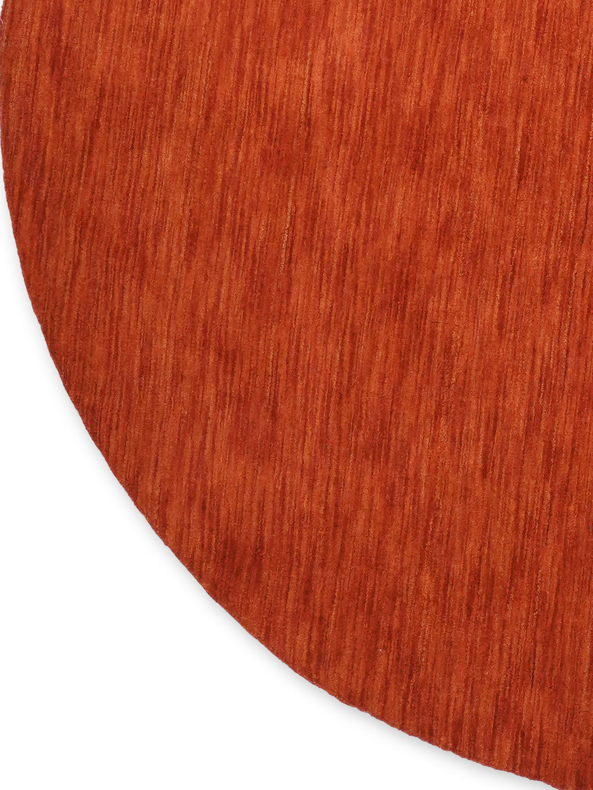 hand-knotted-loom-wool-solid-light-red-round-rug-closeup-2