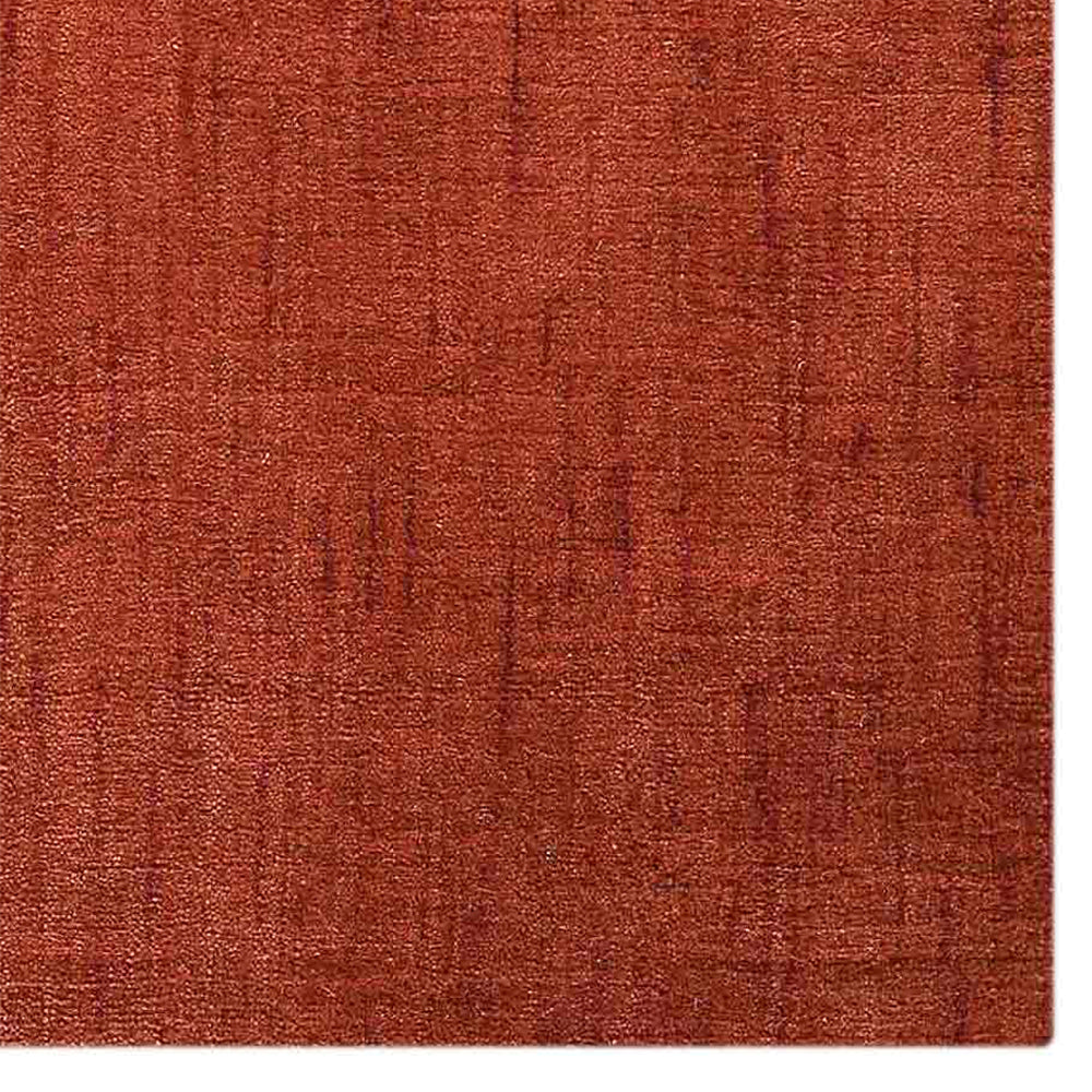 hand-knotted-loom-wool-solid-light-red-square-rug-closeup-1