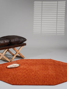hand-knotted-loom-wool-solid-light-red-octagon-rug-side-1