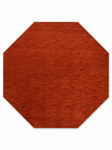 hand-knotted-loom-wool-solid-light-red-octagon-rug-side-2