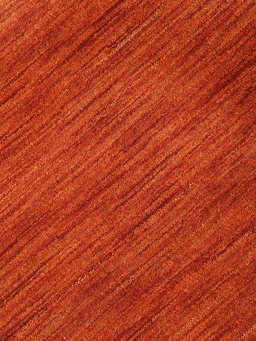 hand-knotted-loom-wool-solid-light-red-runner-rug-closeup-2