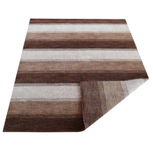 hand-knotted-loom-wool-contemporary-brown-beige-rug-side-3