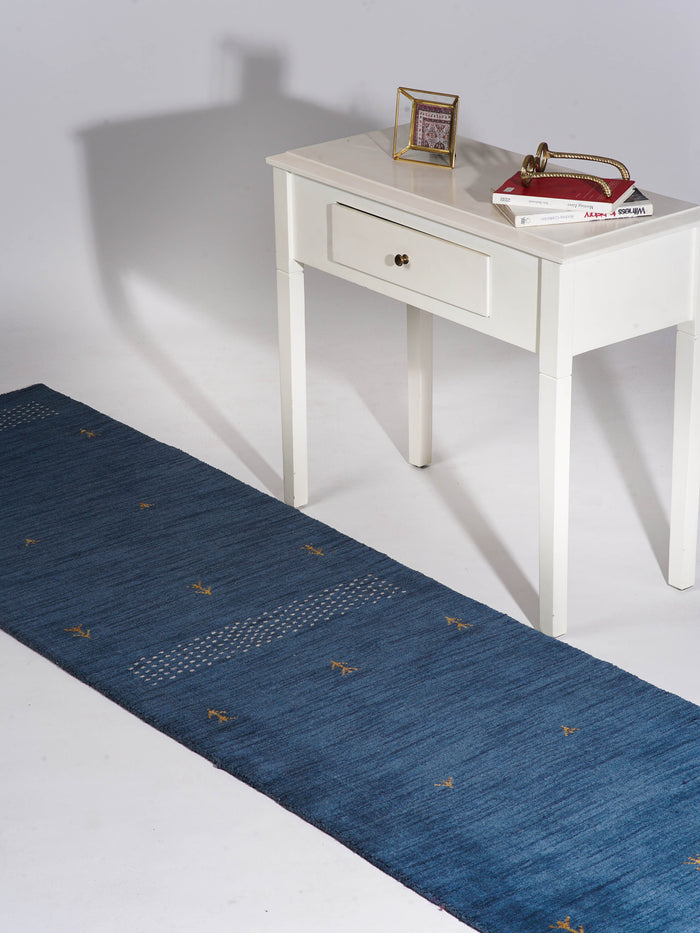 hand-knotted-loom-wool-area-runner-rug-blue-side 1