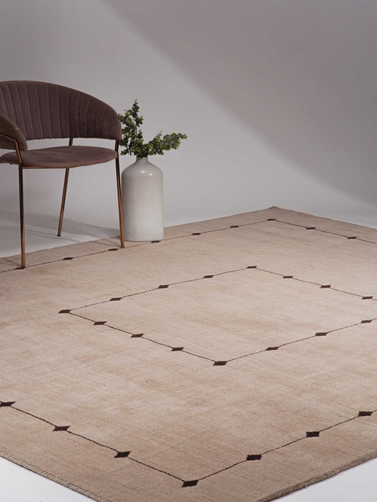 Lattice Premium Hand Knotted Wool Rug